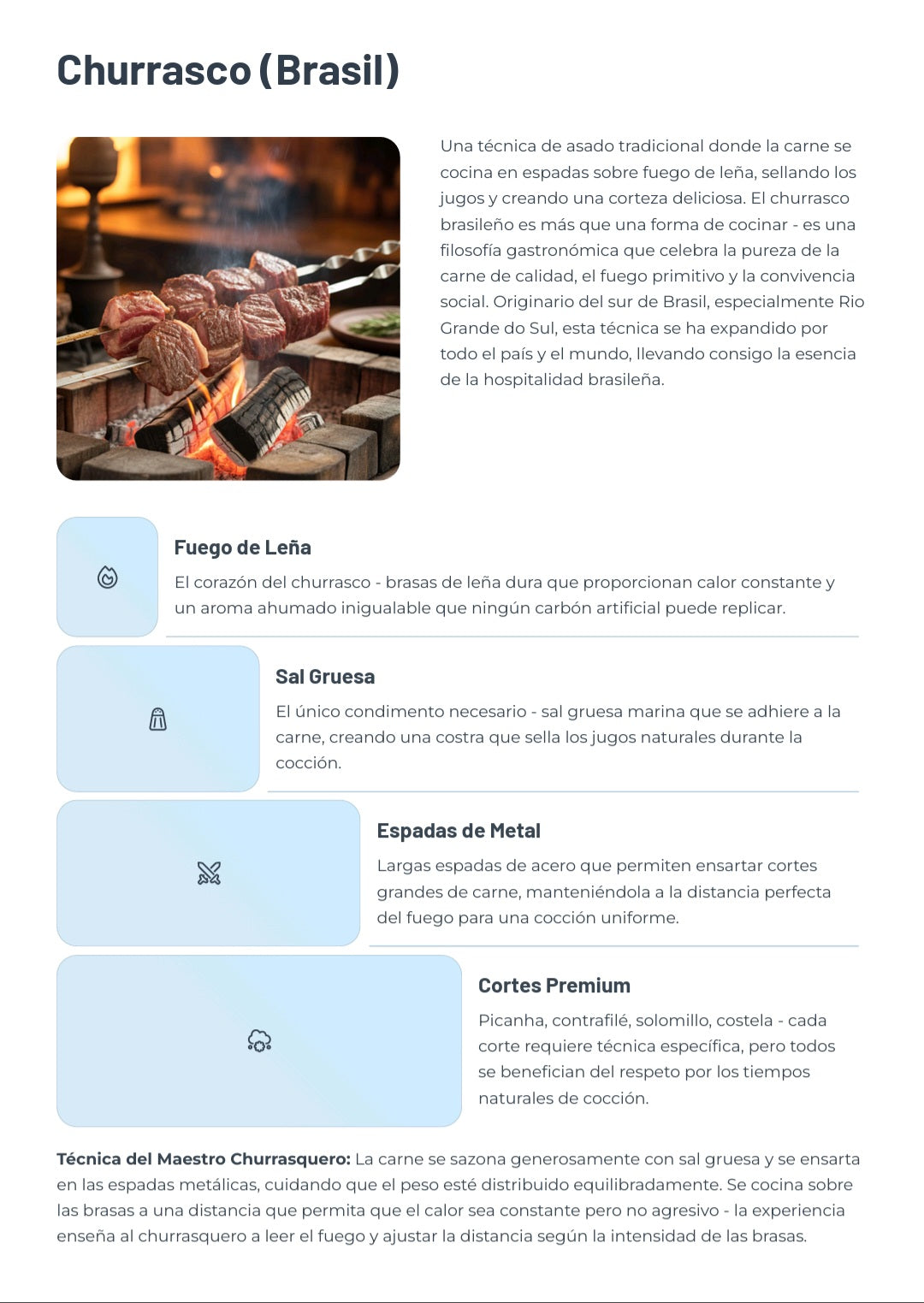 Viaje Culinario a América Latina y España