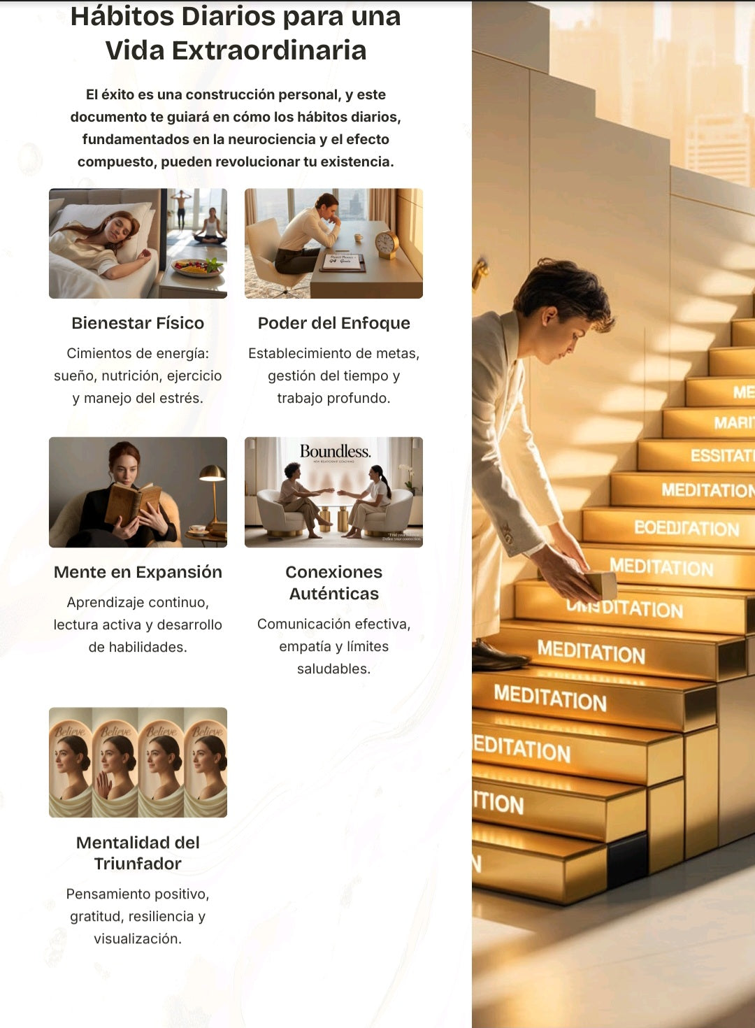 Hábitos Diarios para una Vida Extraordinaria